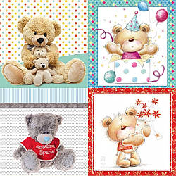 Подарунковий паперовий пакет ЧАШКА 16*16*8 см Гра