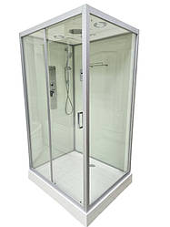 Душовий бокс Душевой бокс Artex BLT-115 120х80х215 прямокутний мілкий піддон