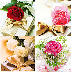 Подарунковий паперовий пакет ЧАШКА 16*16*8 см