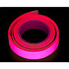 Стрічка люмінісцентна клейка 10мм x 3м, фосфорна, рожева, фото 3