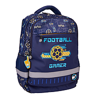 Рюкзаки школьные YES ортопедические рюкзаки 13л школьный рюкзак каркасный для мальчиков Football рюкзаки школьные большие