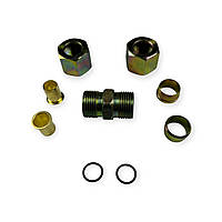 Аварійне з'єднання метал розбірний прямий 14x14
