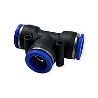 Аварійне з'єднання пластик трійник 16x16x16