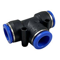Аварійне з'єднання трійник пластик 15x15x15