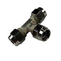 Аварійне з'єднання метал розбірний трійник 12x12x12 MPUT collapsible