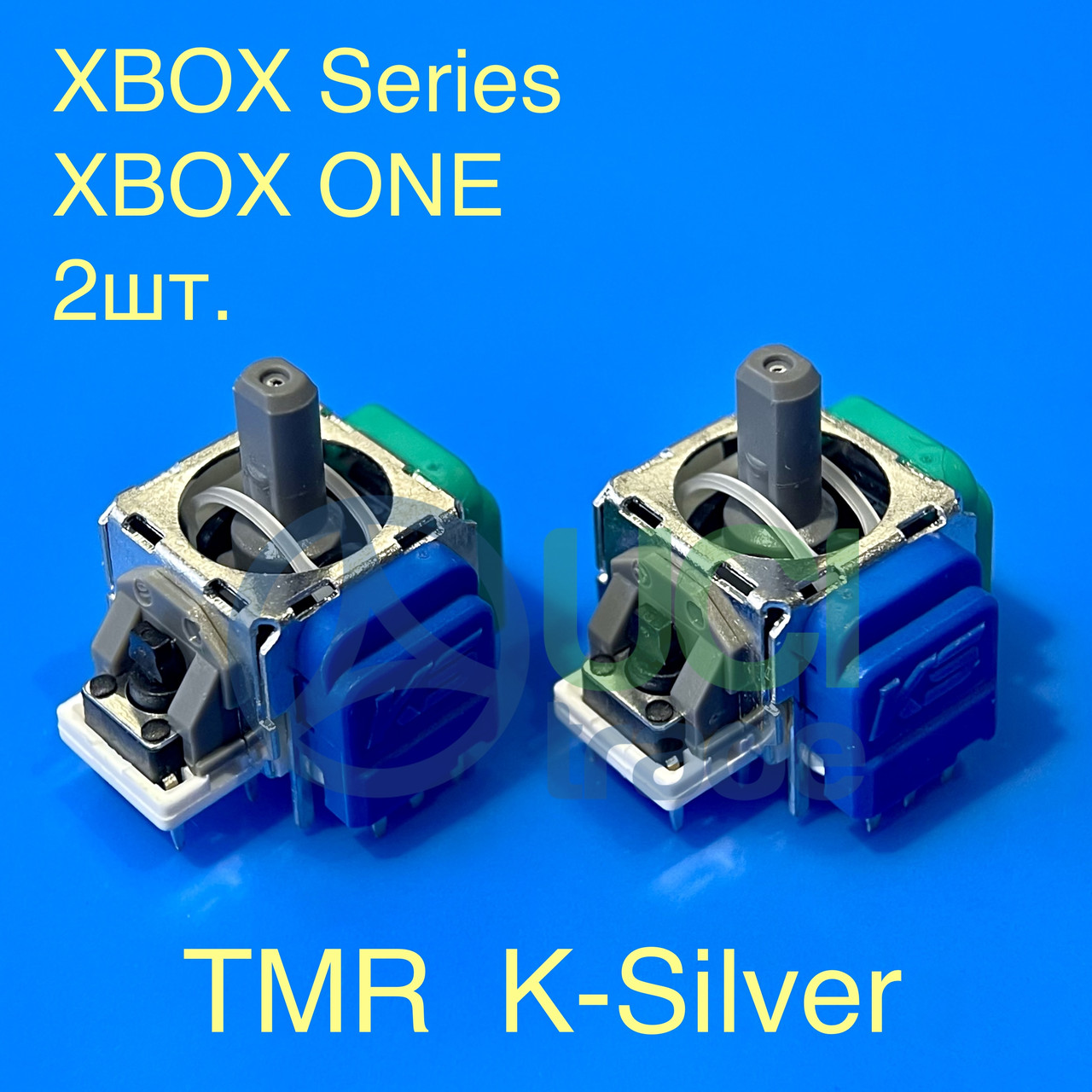 TMR Стік джойстик Xbox Series X/S One K-Silver 2шт. (3D механізм аналога геймпаду), фото 1