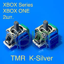 TMR Стік джойстик Xbox Series X/S One K-Silver 2шт. (3D механізм аналога геймпаду)