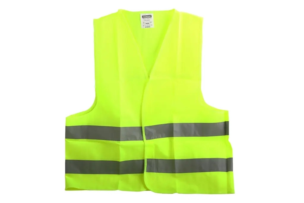 Жилет безпеки світловідбивний XXL 100 г/м2 салатовий "Elegant", фото 1