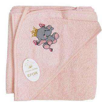 Рушник дитячий 100x100см махра з куточком 3627_gul_u_(8) G-Rich