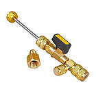 Вентиль для заміни золотників під тиском 1/4 і 5/16, 20 золотників, 10 ковпачків, фото 3