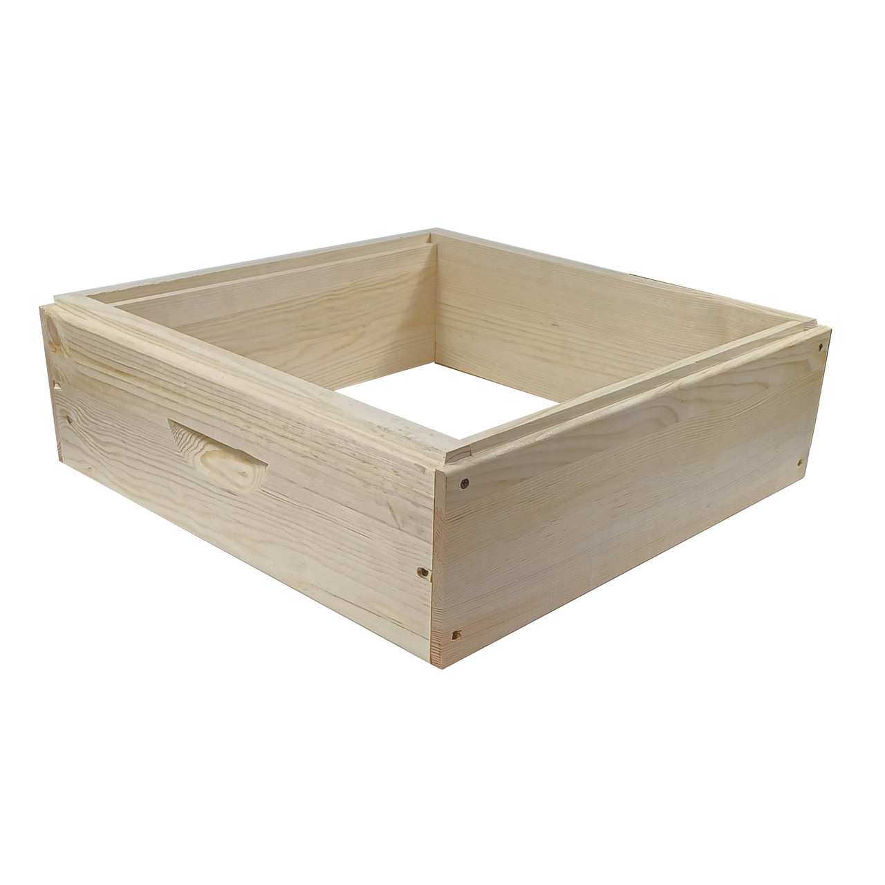 Корпус вулика Магазинний, 1/2 Дадан (35 х 145мм) на 12 рамок зібраний, Люкс сосна