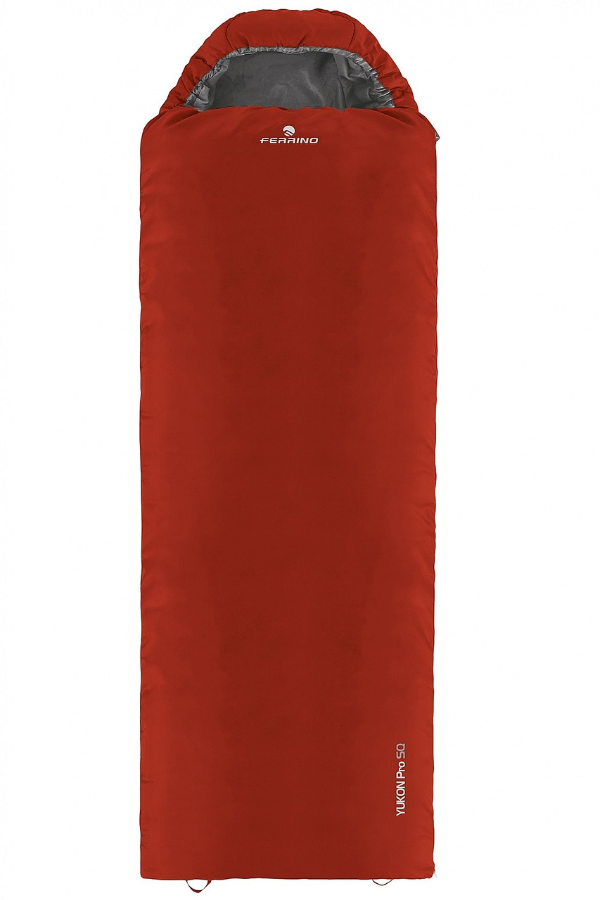 Спальний мішок Ferrino Yukon Pro SQ +3°C Red (86360NRR), фото 1