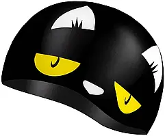 Шапочка для плавання дитяча Aqua Speed Kiddie Cat для басейну, силікон
