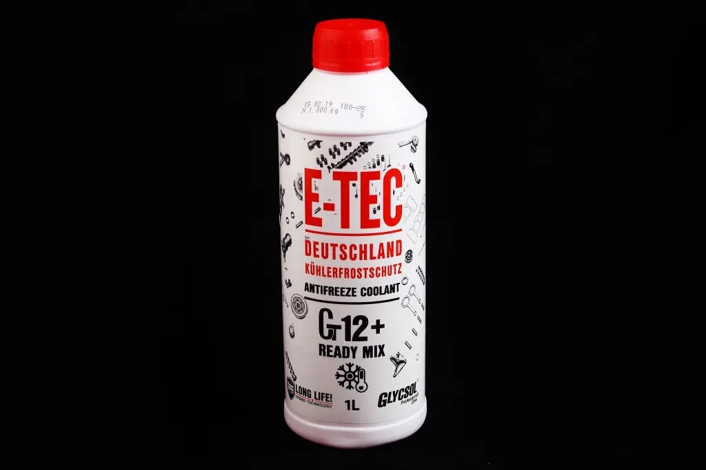 Рідина охолоджуюча антифриз червоний -38° "E-Tec" 1.0 кг, фото 1