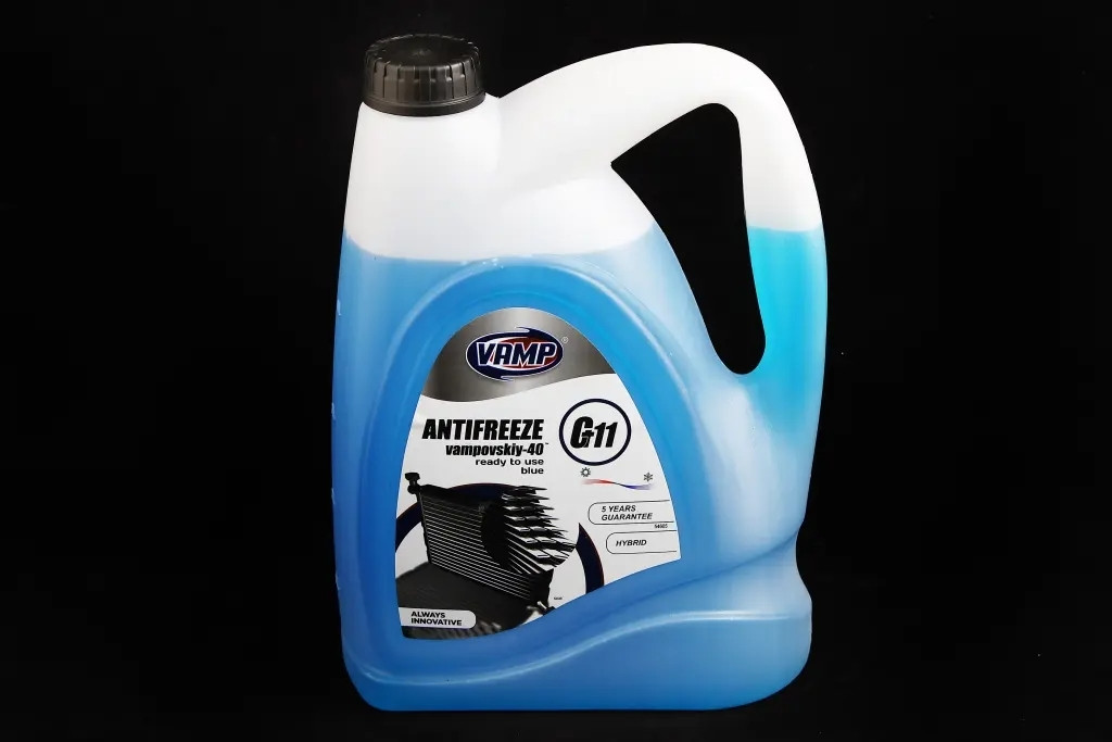 Рідина охолоджуюча антифриз синій -30° "ВАМП" 4.81 кг, фото 1