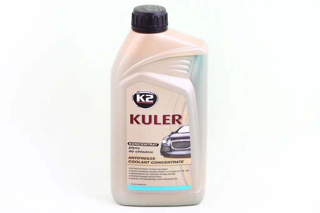 Рідина охолоджуюча антифриз синій концентрат "K2" 1.0л, фото 1