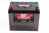 Акумулятор 75 Ач Азія "Vega" EFB, фото 2