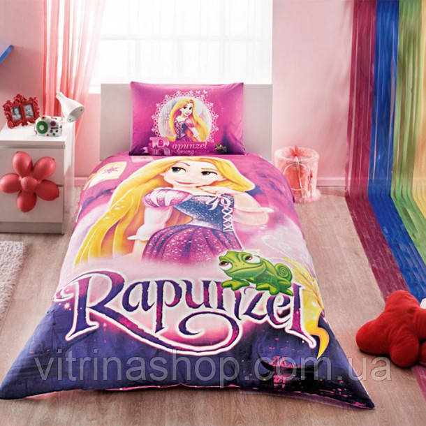 Комплект дитячої постільної білизни TAC Rapunzel