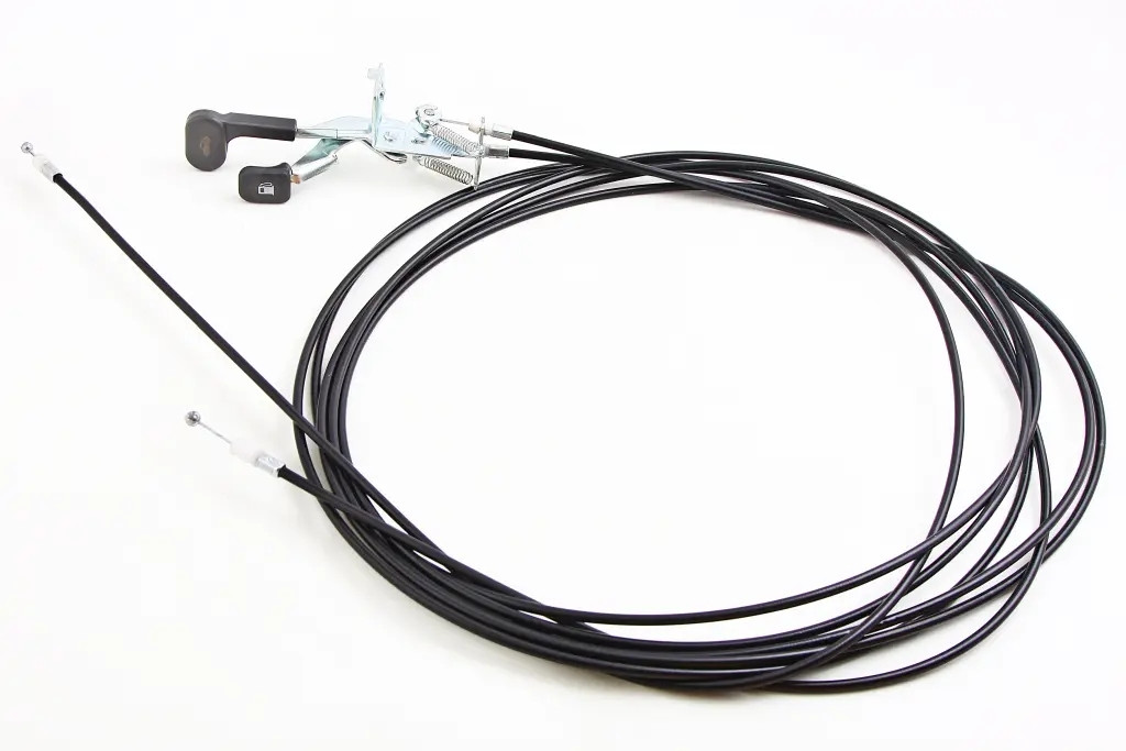 Трос замка багажника і лючка бензобака Ланос "EuroEx" з руків'ями, фото 1