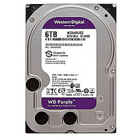 Жесткий диск Western Digital Purple 6TB 5400rpm 256MB WD64PURZ 6Gb/s(298877779)