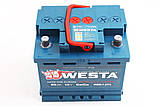 Акумулятор 50 Ач Євро "Westa" Premium (гарантія 24 місяці), фото 2