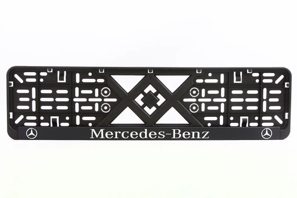 Рамка під номер хром. напис "Eurotermix" Mercedes-Benz, фото 1