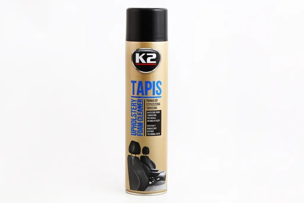Очисник тканинної оббивки та килимів аерозол пінний 600 мл "K2" Tapis, фото 1