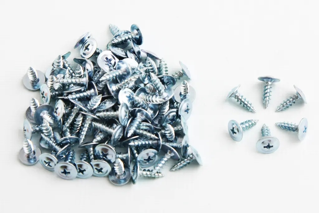 Гвинт самонарізний з пресшайбою білий 4.2*14 мм "Metalvis" (100 шт.), фото 1