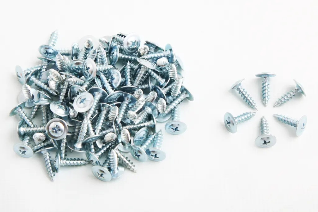 Гвинт самонарізний з пресшайбою білий 4.2*16 мм "Metalvis" (100 шт.), фото 1