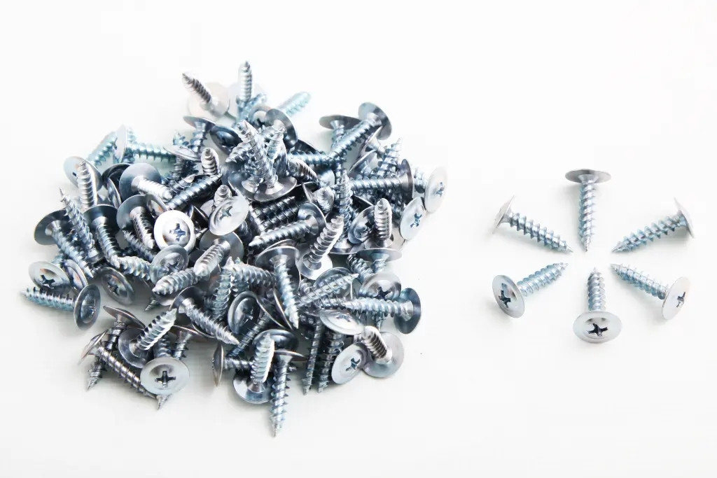 Гвинт самонарізний з пресшайбою білий 4.2*19 мм "Metalvis" (100 шт.), фото 1