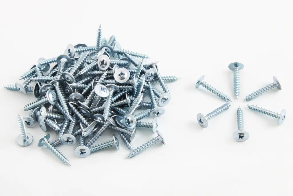 Гвинт самонарізний з пресшайбою білий 4.2*25 мм "Metalvis" (100 шт.), фото 1