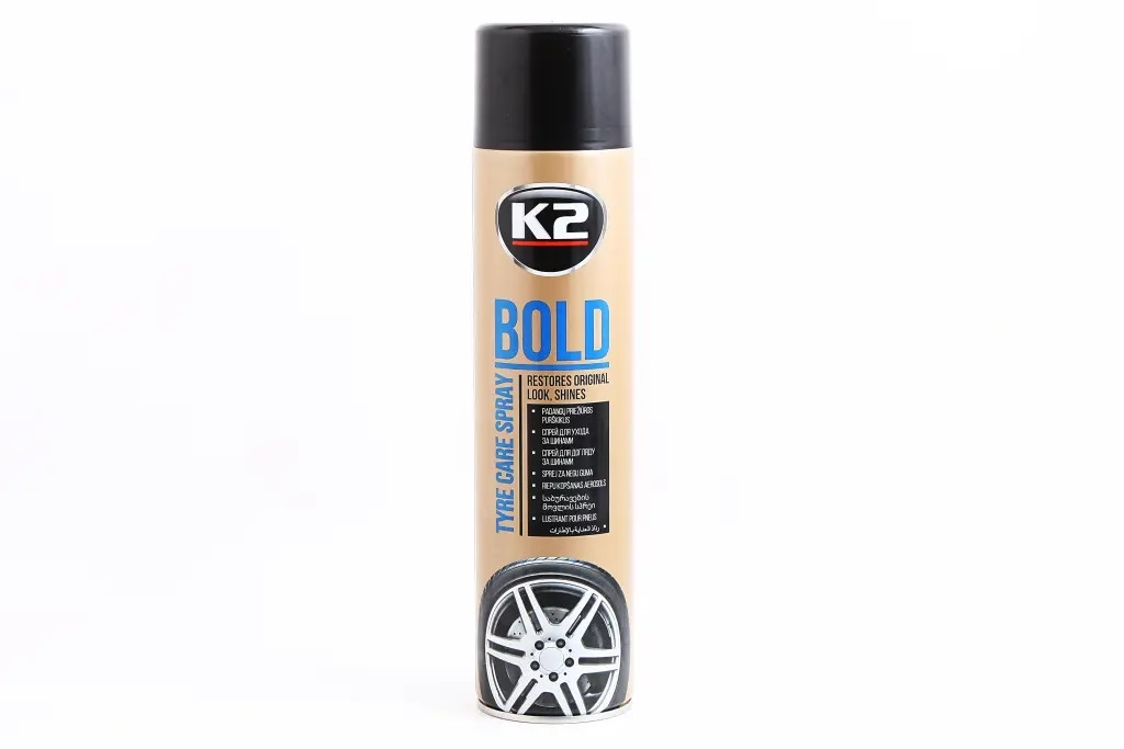 Очисник гуми аерозол 600 мл "K2" Bold, фото 1
