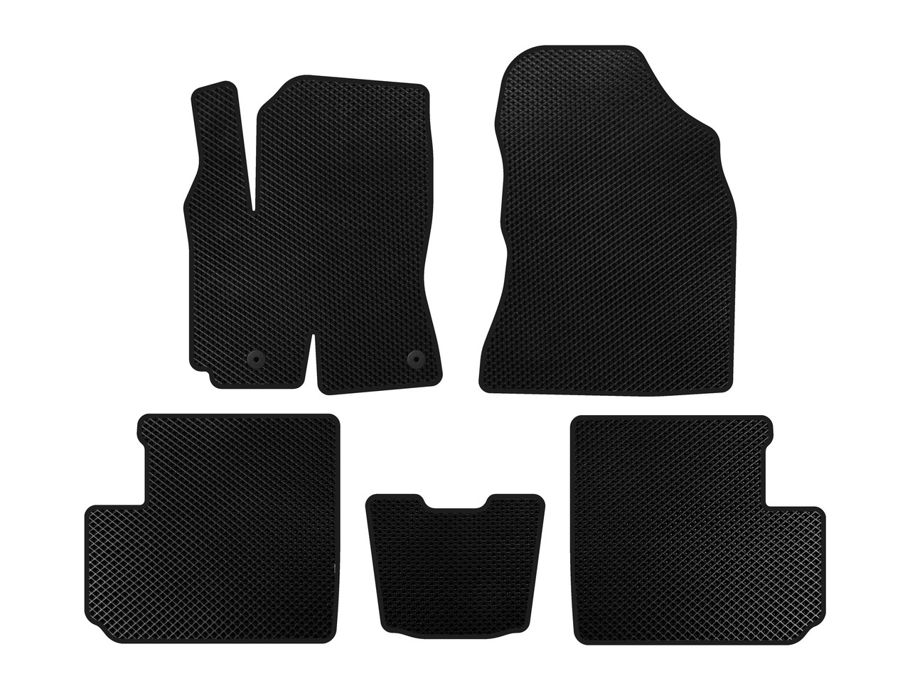 Килимки EVA (чорні) для Toyota Rav 4 2001-2005 рр, фото 1