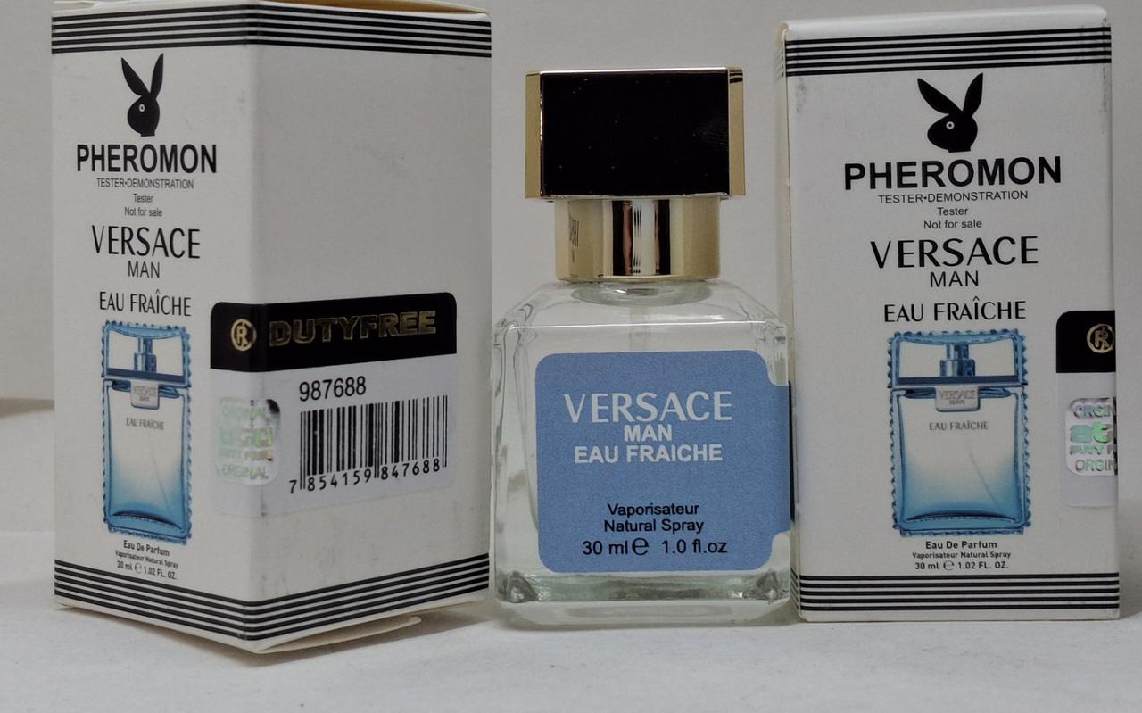 LUX Чоловічі парфуми з феромоном Versace Mаn Eau Fraiche (Версаче Мен Е Фреш) с феромоном 30мл, фото 1