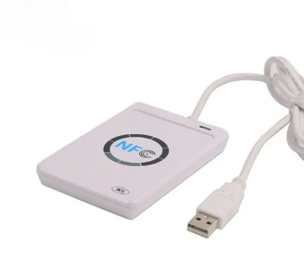 NFC RFID-зчитувач смарт-карт ACR-122U дублікатор Mifare, фото 1