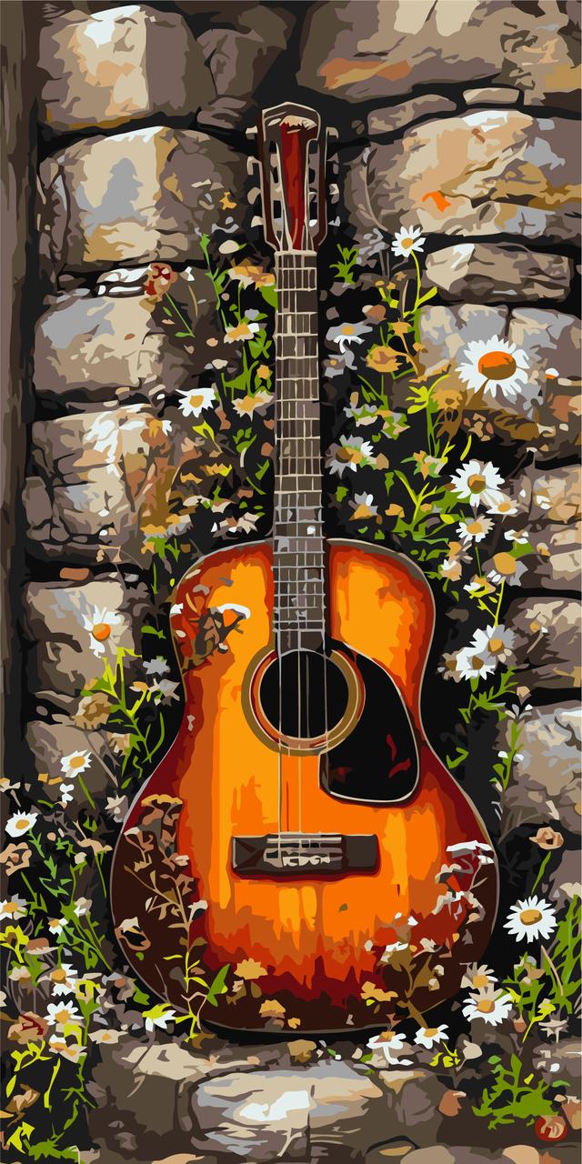 Картина за номерами Пейзаж. Мелодія літа 40*80 см Орігамі LW 5153, фото 1