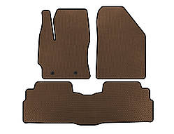 Килимки EVA (2 ряди, 7-ми місний, Коричневий) для Toyota Verso 2009- рр