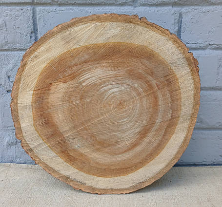 Дерев'яний зріз-заготівля для творчості, 290х290х55мм., фото 1