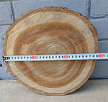 Дерев'яний зріз-заготівля для творчості, 290х290х55мм., фото 5