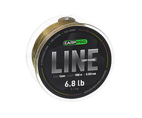 Волосінь Carp Pro Carp Fishing Line Camo 300 м 0.286мм