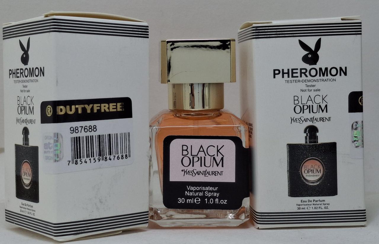 LUX Жіночий аромат Yves Saint Laurent Black Opium (Ів Сен Лоран Блек Опіум) з феромоном, фото 1