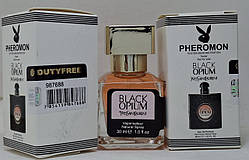 LUX Жіночий аромат Yves Saint Laurent Black Opium (Ів Сен Лоран Блек Опіум) з феромоном