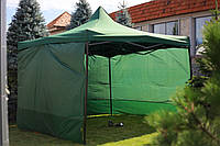 Шатер садовий з бічними стінками 3х3 м Павільйон садовий Торговий намет Шатер для виїзних заходів