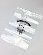 Глянцевий SLIDER пакет 15x20 см Пакет зі слайдером Поліетиленові пакети з логотипом, фото 4