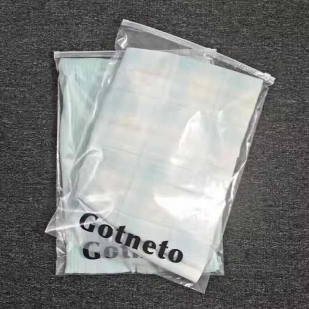 Глянцевий SLIDER пакет 15x20 см Пакет зі слайдером Поліетиленові пакети з логотипом, фото 1