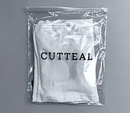 Глянцевий SLIDER пакет 16x25 см Пакети-слайдери прозорі з логотипом для вашого бренду, фото 2