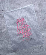 Глянцевий SLIDER пакет 16x25 см Пакети-слайдери прозорі з логотипом для вашого бренду, фото 6