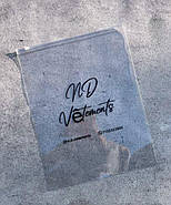 Глянцевий SLIDER пакет 16x25 см Пакети-слайдери прозорі з логотипом для вашого бренду, фото 5