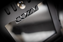 COZY 18 O-TW з виносною топкою, товщина металу 5 мм, дров'яна піч для лазні та сауни до 18 м куб, фото 4