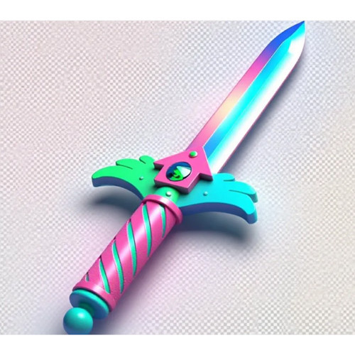 Сувенірний кинджал зі серіалу «Гра в кальмара 3» (3Д-Друк), фото 1